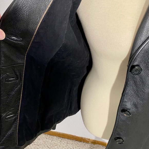 Wilson’s Women’s Black Leather Jacket Size M - Picture 7 of 13